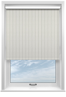 Classic Stripe, Smoke Green - Twist&Fit Roller Blind